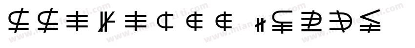 MMaGauss Bold字体转换